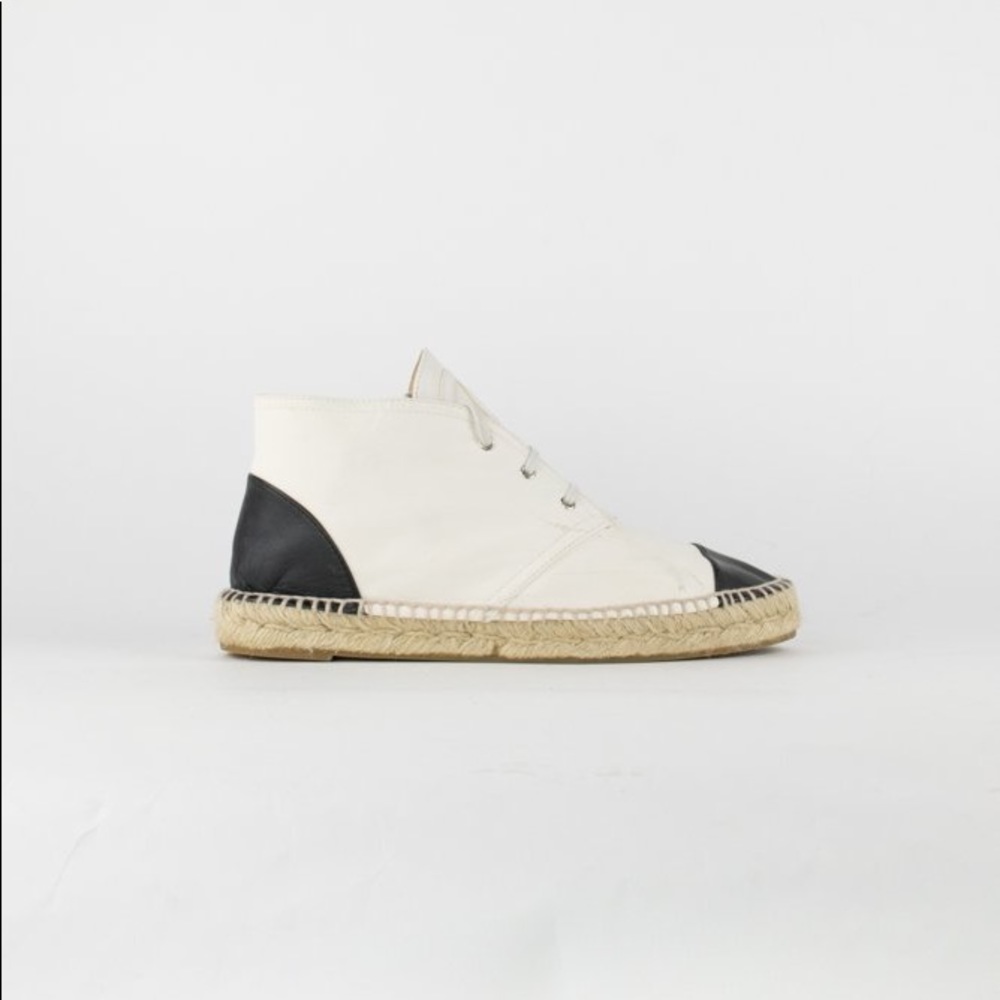 Chanel Leather Cap Toe Bootie